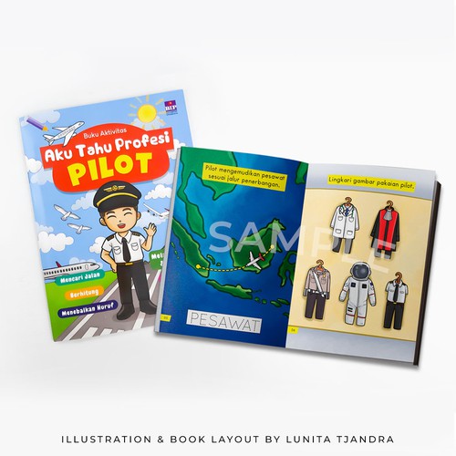 Illustration & Book Layout - Children Activity Book