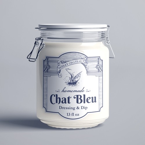 Label design for Bleu Cheese