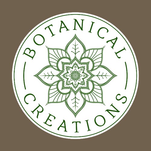 Create a geometric design inspired by the universe for Botanical Creations