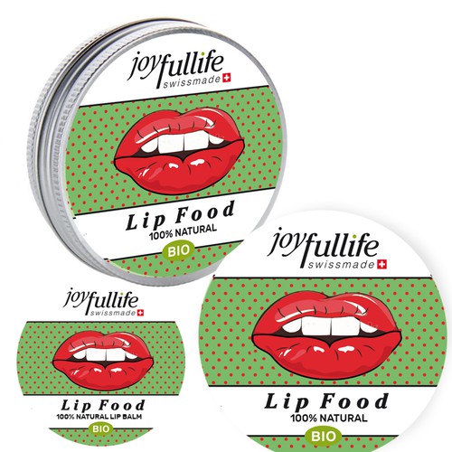 lip balm label