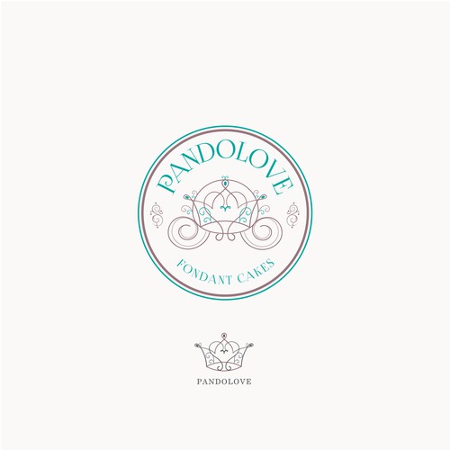 Magical fancy logo for fondant cakes store in China