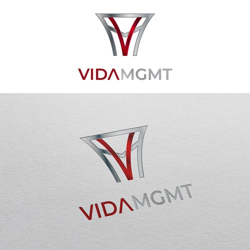 Logo design for VIDA MGMT Basketball Agency