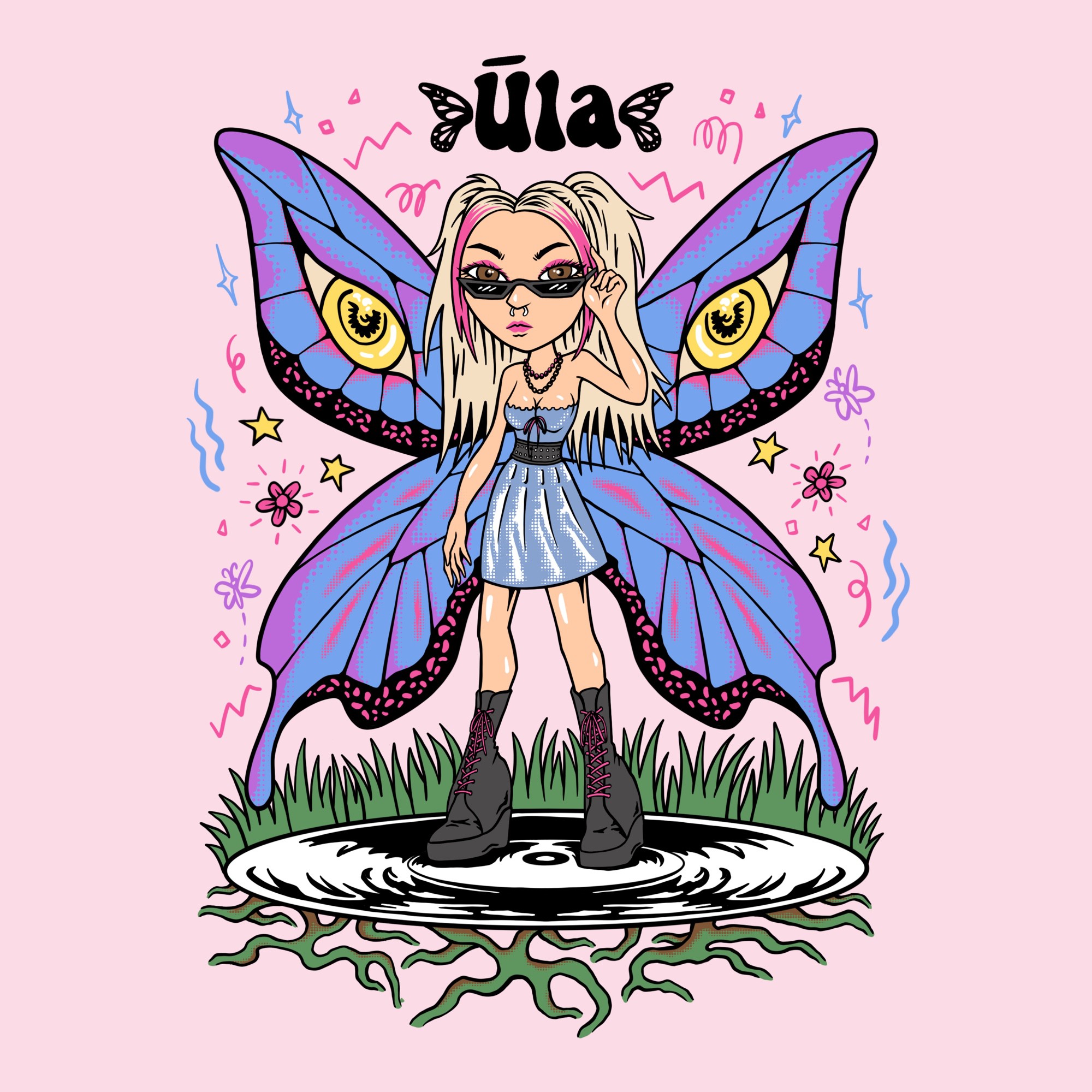 99d Homegrown - Indie-Pop Artist Looking For a Cute and Colourful Merch Design