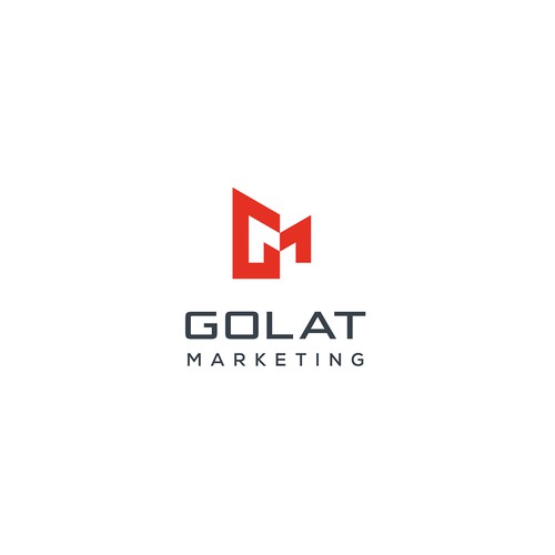 Logo concept "Golat Marketing"
