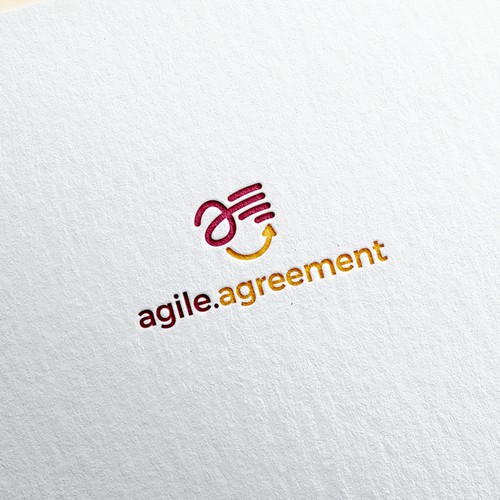 Fun Logo Concept for Agile Agreement