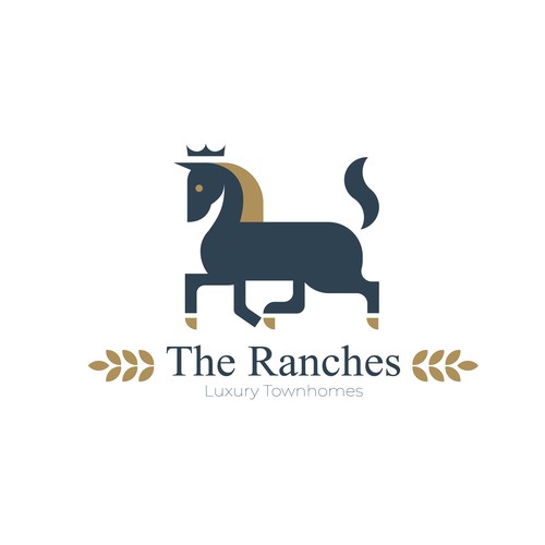 Logo concept for The Ranches Luxury Townhomes