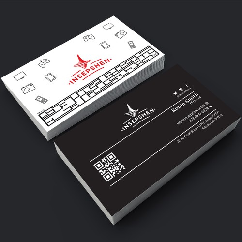 Business Card design for Insepshen.