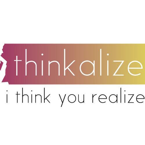 create a logo for a young and dynamic industrial design atelier by name Thinkalize.