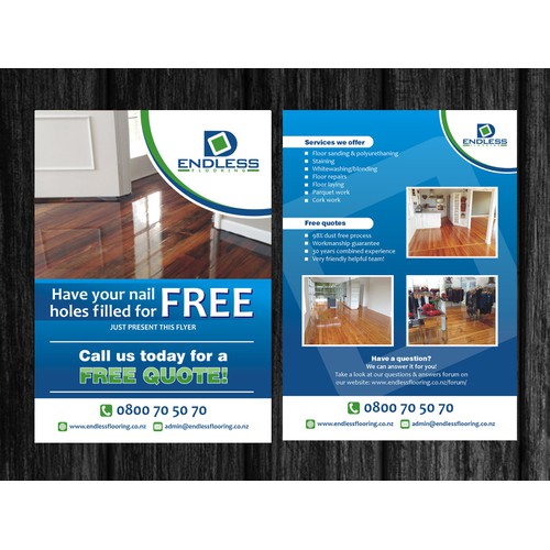 Endless Flooring Flyer