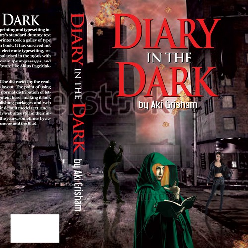 Diary in the Dark Book Cover Contest