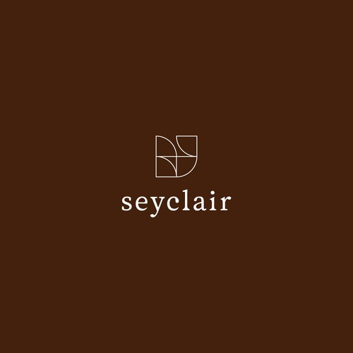 Logo geometrical design idea 
