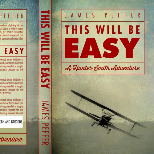 Book Cover Design for an Adventure Novel