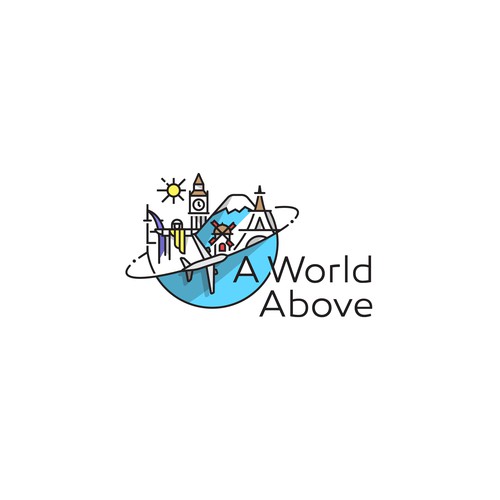 Simple looks of Line Art Style Logo
