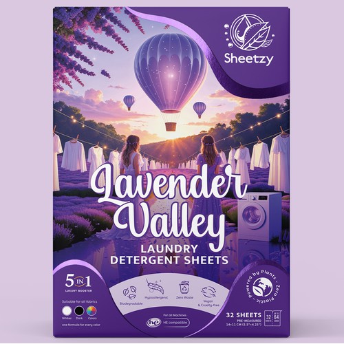 Laundry Detergent Sheets pack