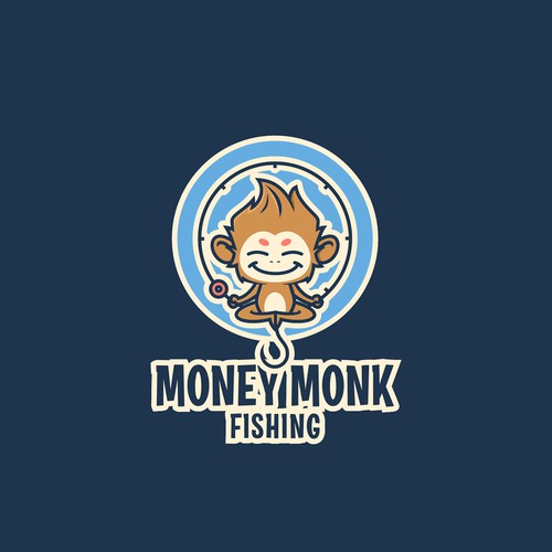Fishing Monk monkey