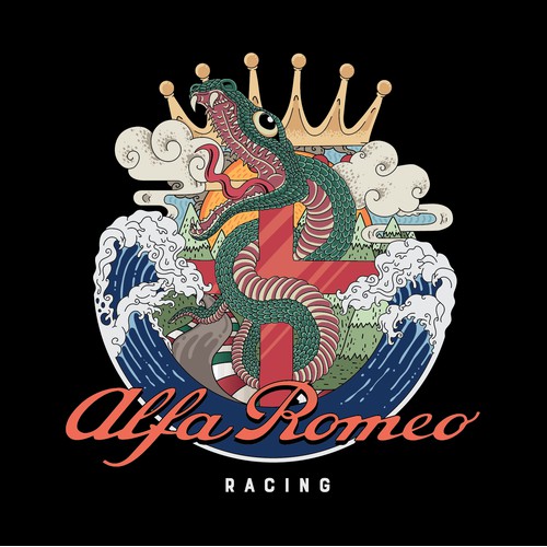 Alt. logo for Alfa Romeo Racing