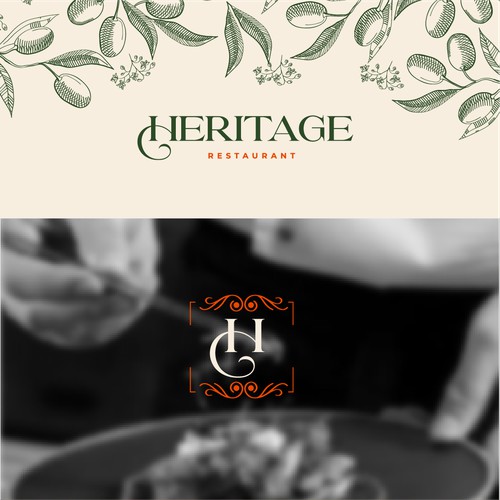 Heritage restaurant logo 