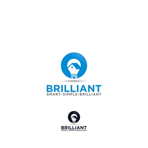 Brilliant - Logo and Brand for New Smart Home Technology Company