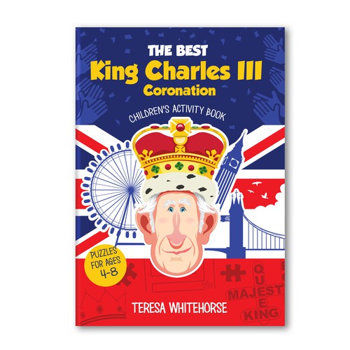 King Charles III activity book