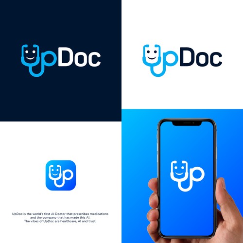 UpDoc AI Doctor Logo