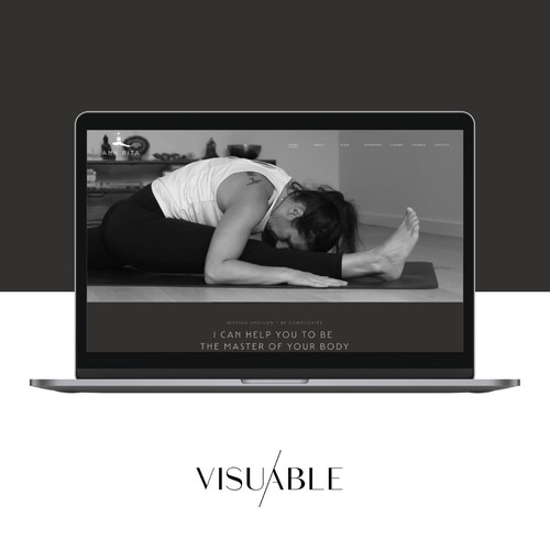 Squarespace Membership Website for a Yoga & Mobility Coach