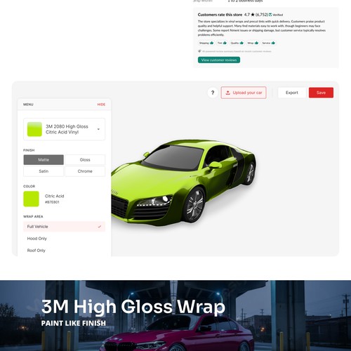 Car Visualizer GUI