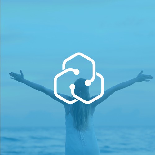 Healtcare software logo concept