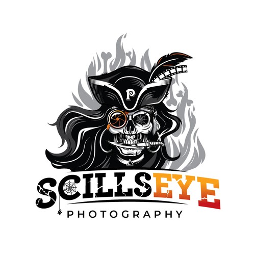 Logo Illustration for ScillsEye Photography