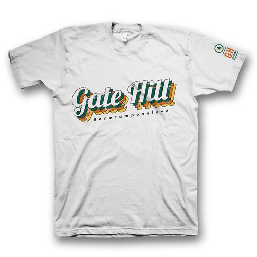 Gate Hill t shirt design