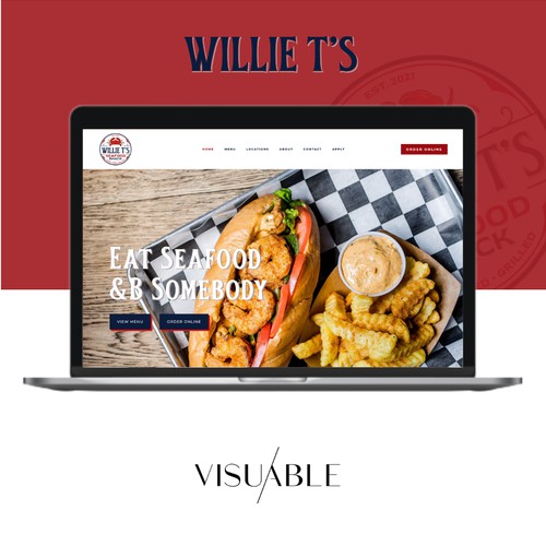 Branding & Web Design for a seafood restaurant