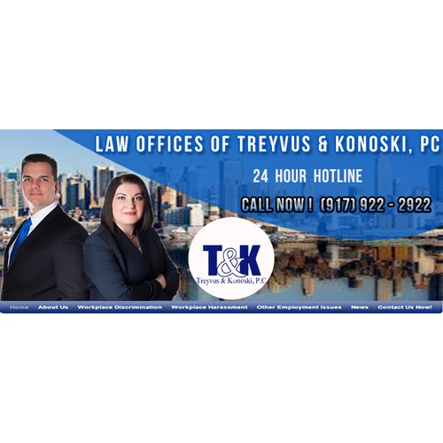 Website Header Design for Lawyer