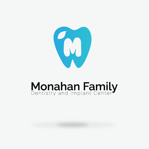 Monahan Family - Dentistry and Implant Center - Logo design