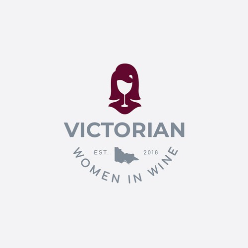 Victorian Women in Wine logo