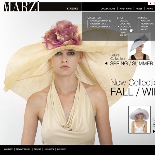 Luxury fashion e-commerce b2b & b2c website design