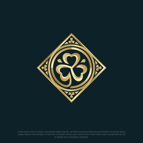 The Golden Shamrock Logo