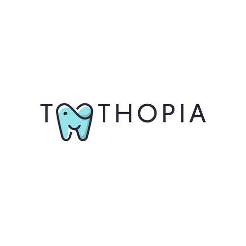 Logo concept for dental clinic for kids