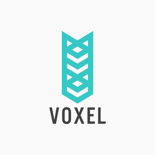 Isometric Logo for 3D Printing Service