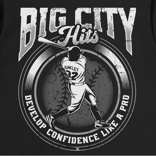 Big City Hits Baseball tshirt