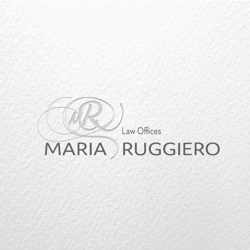 Contemporary logo design for attorney