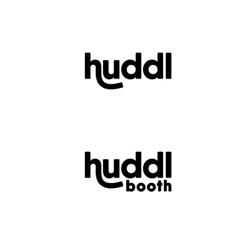 Logo design for huddl booth