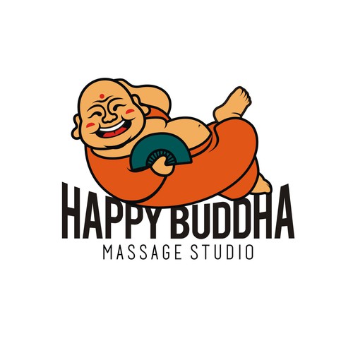 Happy Buddha logo