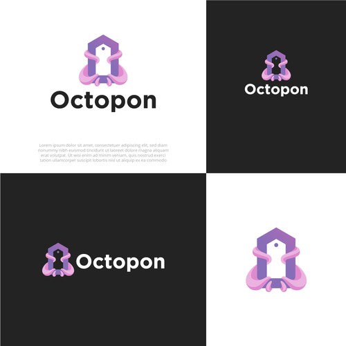 logo concept for octopon