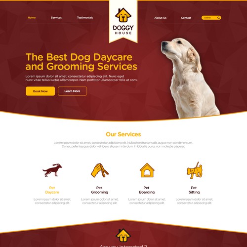 Website for Doggy House