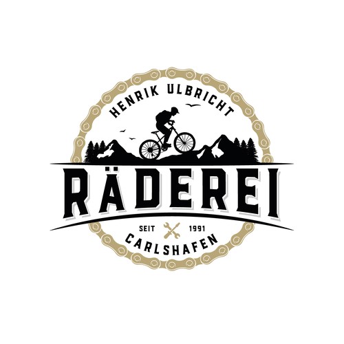 Logo for a bike shop.