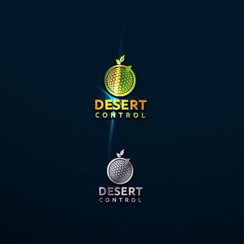 Dignified logo design for 'Desert Control'