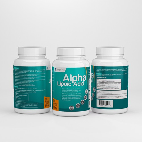 design for nutritional supplement