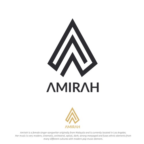 Logo concept for Amirah