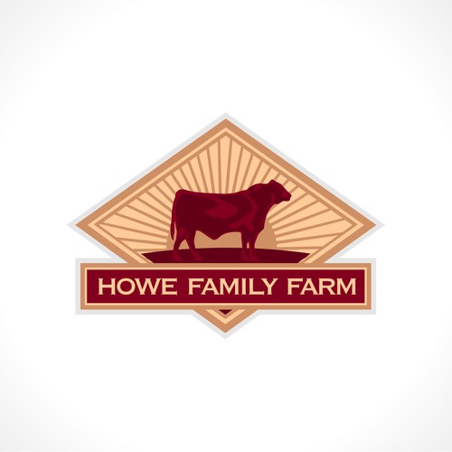 Create a high impact logo for Howe Family Farm