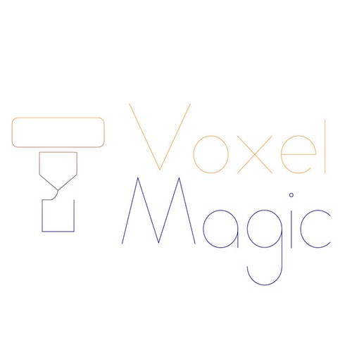 3D printing Logo Image for Voxel Magic