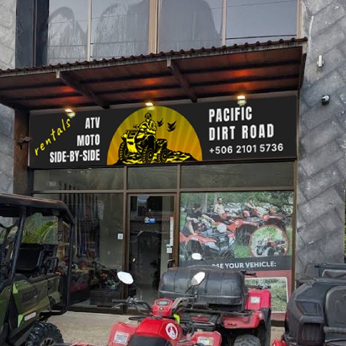 Design a sign for ATV Rental and tour office